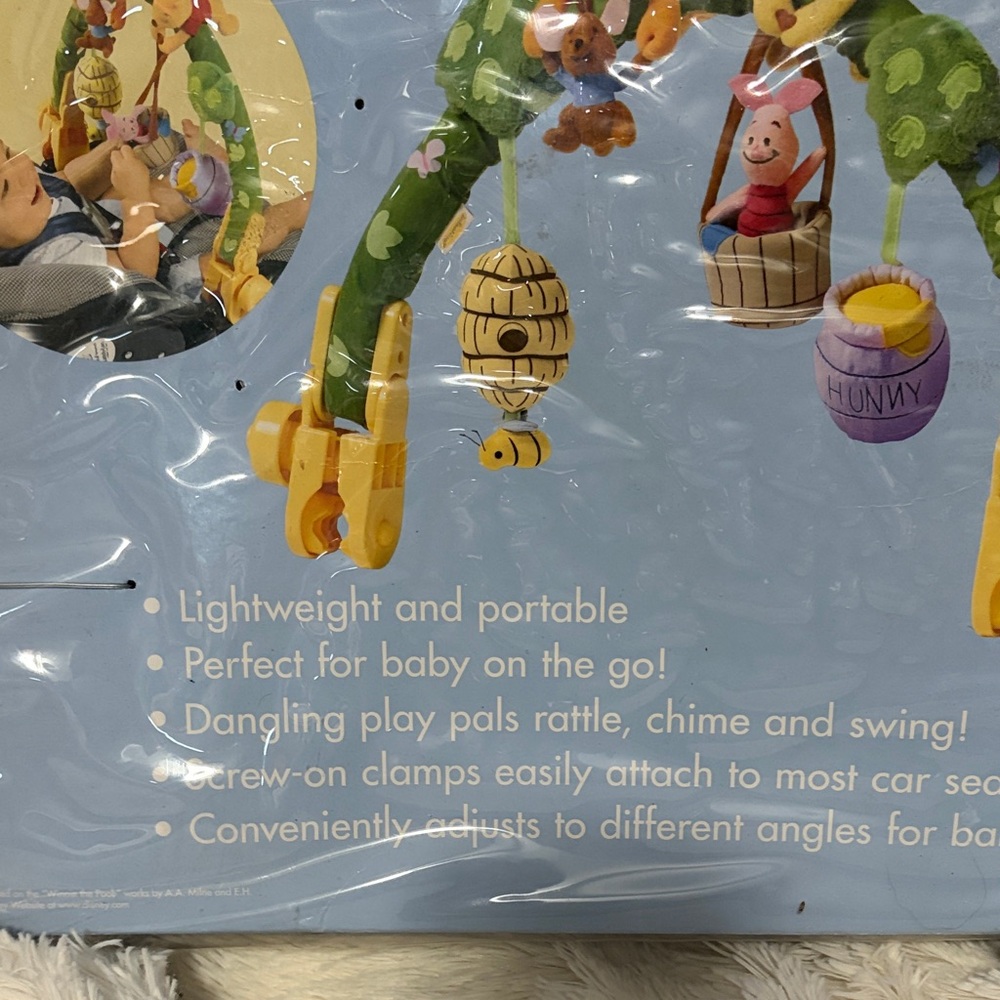 Infantino Disney Baby Activity Arch - Winnie the Pooh & Friends 2005 RARE NEW - Picture 13 of 16